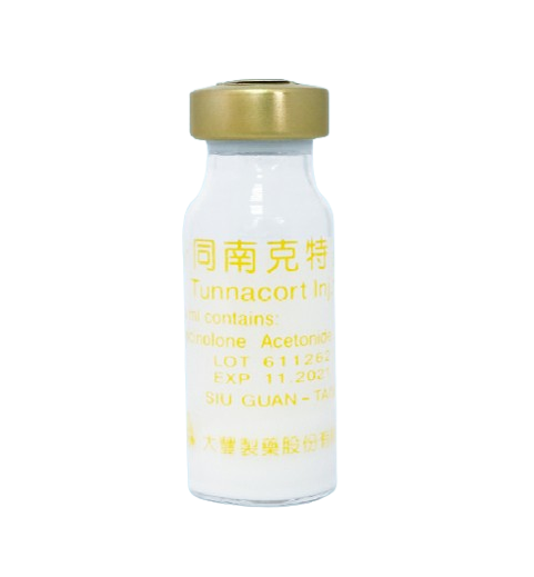 Tunnacort Inj. 40mg-Tafong Pharmaceutical Co., Ltd.
